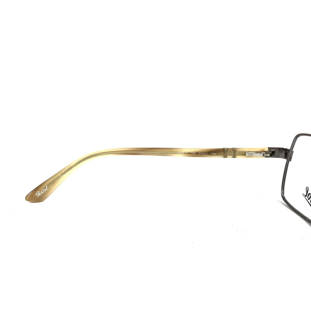 Persol Eyeglasses Frames 2325-V 795 Brown Gold Butterfly Full Rim 54-17-135